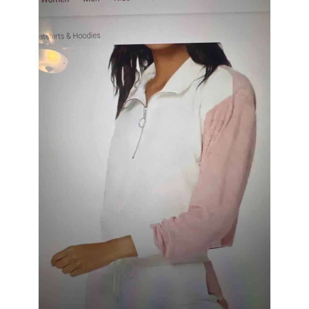 L*Space Best Life Pullover – Size Small – Pink & White – NWT - Picture 4 of 5